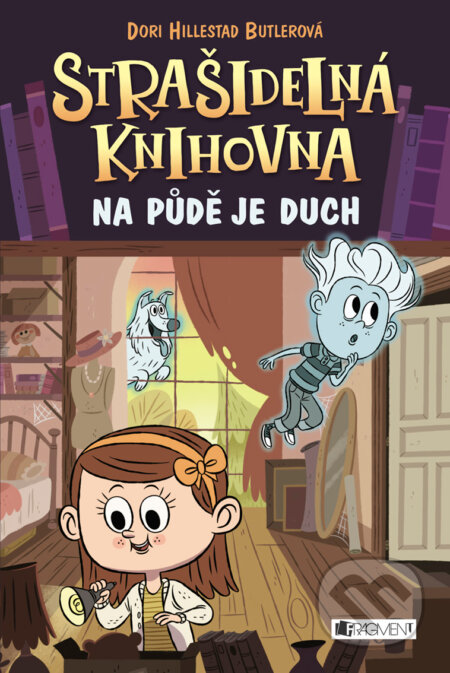 E-kniha: Strašidelná knihovna - Na půdě je duch (Dori Hillestad Butler). Nakladatelství Fragment, 2018 E-kniha: Strašidelná knihovna - Na půdě je duch (Dori Hillestad Butler). Nakladatelství Fragment, 2018