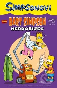 Kniha: Bart Simpson: Nerdobijec (Matt Groening). Crew, 2018 Kniha: Bart Simpson: Nerdobijec (Matt Groening). Crew, 2018
