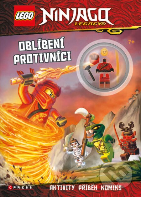 Kniha: LEGO NINJAGO: Oblíbení protivníci (CPRESS). CPRESS, 2019 Kniha: LEGO NINJAGO: Oblíbení protivníci (CPRESS). CPRESS, 2019