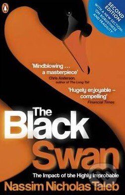 Kniha: The Black Swan (Nassim Nicholas Taleb). Penguin Books, 2008 Kniha: The Black Swan (Nassim Nicholas Taleb). Penguin Books, 2008