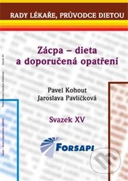 Kniha: Zácpa – dieta a doporučená opatření (Jaroslava Pavlíčková a Pavel Kohout). Forsapi, 2006 Kniha: Zácpa – dieta a doporučená opatření (Jaroslava Pavlíčková a Pavel Kohout). Forsapi, 2006