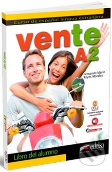 Kniha: Vente A2 Učebnice (Marín Arrese Fernando a Morales Gálvez Reyes). Fraus, 2017 Kniha: Vente A2 Učebnice (Marín Arrese Fernando a Morales Gálvez Reyes). Fraus, 2017
