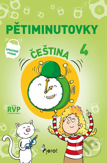 Pětiminutovky čeština pro 4. třídu - Petr Šulc, Libor Drobný (ilustrácie), Pierot, 2019