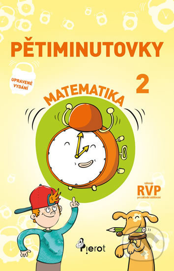Kniha: Pětiminutovky matematika pro 2. třídu (Petr Šulc). Pierot, 2019 Kniha: Pětiminutovky matematika pro 2. třídu (Petr Šulc). Pierot, 2019
