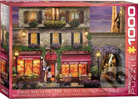 Puzzle: Restaurace Červený klobouk (EuroGraphics). EuroGraphics, 2019 Puzzle: Restaurace Červený klobouk (EuroGraphics). EuroGraphics, 2019