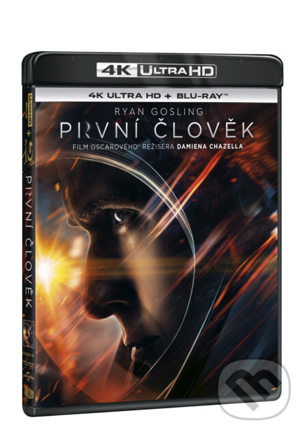 Film: První člověk Ultra HD Blu-ray (Damien Chazelle) (UltraHDBlu-ray). Magicbox, 2019 Film: První člověk Ultra HD Blu-ray (Damien Chazelle) (UltraHDBlu-ray). Magicbox, 2019
