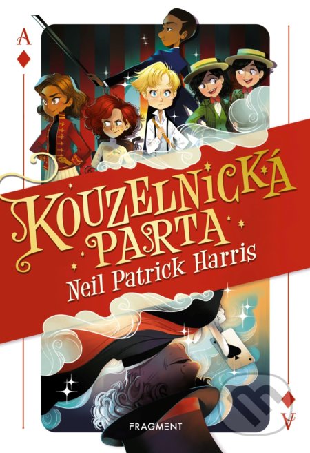 Kniha: Kouzelnická parta 1 (Neil Patrick Harris). Nakladatelství Fragment, 2019 Kniha: Kouzelnická parta 1 (Neil Patrick Harris). Nakladatelství Fragment, 2019