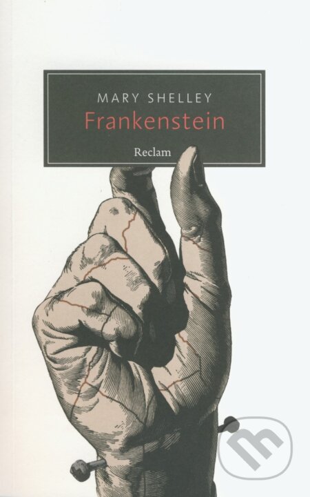 Kniha: Frankenstein (Mary Shelley). Reclam, 2018 Kniha: Frankenstein (Mary Shelley). Reclam, 2018
