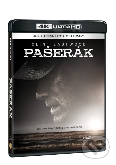 Film: Pašerák Ultra HD Blu-ray (Clint Eastwood) (UltraHDBlu-ray). Magicbox, 2023 Film: Pašerák Ultra HD Blu-ray (Clint Eastwood) (UltraHDBlu-ray). Magicbox, 2023