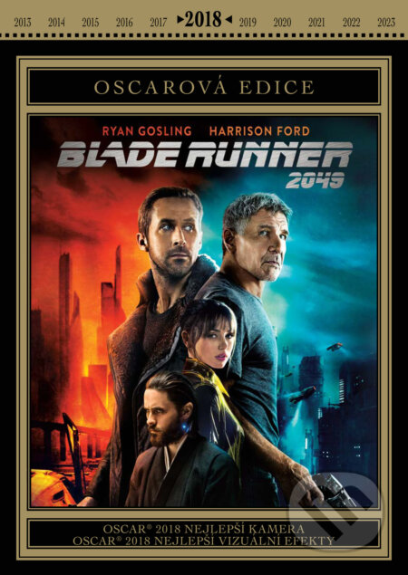 Film: Blade Runner 2049 (Denis Villeneuve) (DVD). Bonton Film, 2019 Film: Blade Runner 2049 (Denis Villeneuve) (DVD). Bonton Film, 2019