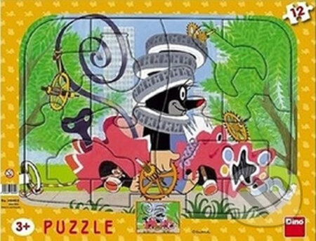 Puzzle: Krtek opravář (Dino). Dino Puzzle: Krtek opravář (Dino). Dino