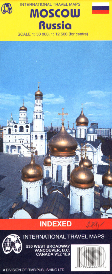 Kniha: Moscow (Russia) 1:50 000 (ITMB). ITMB Kniha: Moscow (Russia) 1:50 000 (ITMB). ITMB