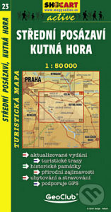 Střední Posázaví, Kutná Hora 1:50 000 (SHOCart). SHOCart Střední Posázaví, Kutná Hora 1:50 000 (SHOCart). SHOCart