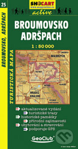 Broumovsko, Adršpach 1:50 000 (SHOCart). SHOCart Broumovsko, Adršpach 1:50 000 (SHOCart). SHOCart