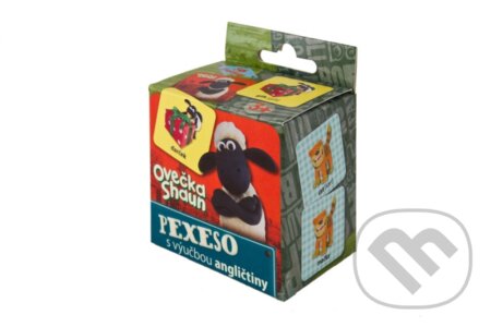 Spoločenská hra: Ovečka Shaun - pexeso s výučbou angličtiny (Presco Group). Presco Group Spoločenská hra: Ovečka Shaun - pexeso s výučbou angličtiny (Presco Group). Presco Group