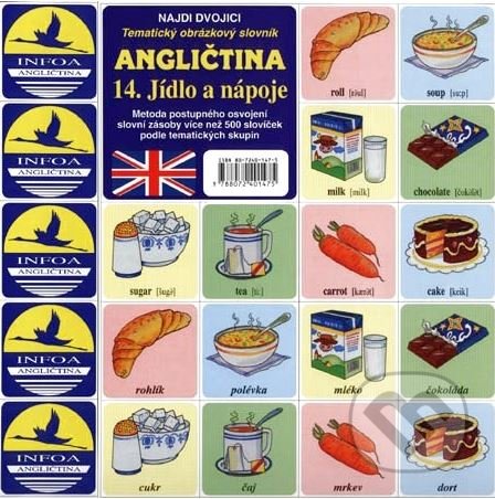 Kniha: Angličtina 14.: Jídlo a nápoje (Antonín Šplíchal a autorů Kolektiv). INFOA, 2004 Kniha: Angličtina 14.: Jídlo a nápoje (Antonín Šplíchal a autorů Kolektiv). INFOA, 2004