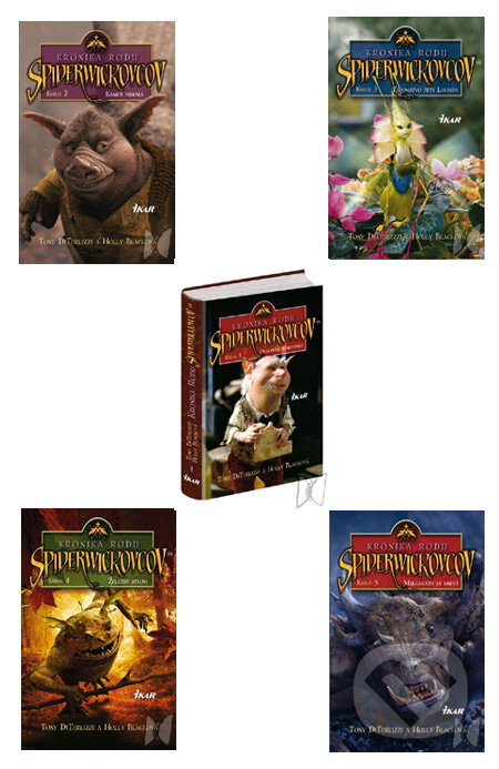 Kniha: Kronika rodu Spiderwickovcov 1 - 5 (kolekcia) (Holly Blacková a Tony DiTerlizzi). Ikar Kniha: Kronika rodu Spiderwickovcov 1 - 5 (kolekcia) (Holly Blacková a Tony DiTerlizzi). Ikar