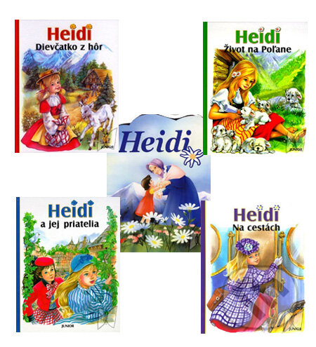 Kniha: Heidi (kolekcia) (Johana Spyri). Junior Kniha: Heidi (kolekcia) (Johana Spyri). Junior