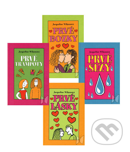 Kniha: Prvé... pre dievčatá (kolekcia) (Jacqueline Wilson). Slovart Kniha: Prvé... pre dievčatá (kolekcia) (Jacqueline Wilson). Slovart
