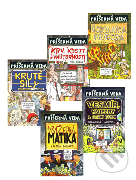 Kniha: Príšerná veda (kolekcia) (Kjartan Poskitt a Nick Arnold). Slovart Kniha: Príšerná veda (kolekcia) (Kjartan Poskitt a Nick Arnold). Slovart