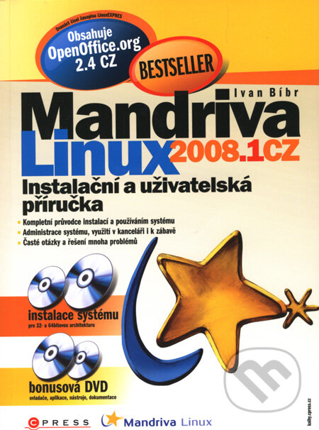 Kniha: Mandriva Linux 2008.1 (Ivan Bíbr). Computer Press, 2008 Kniha: Mandriva Linux 2008.1 (Ivan Bíbr). Computer Press, 2008