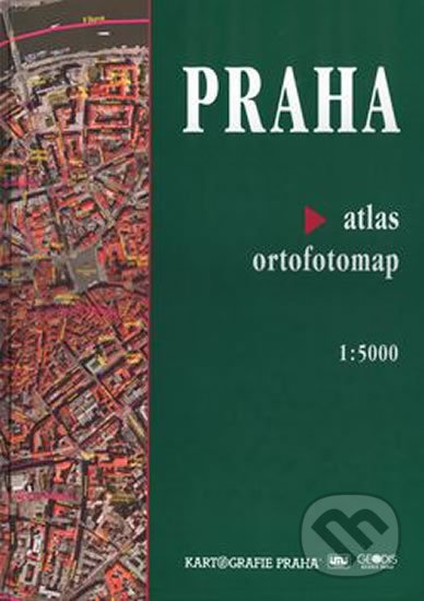 Kniha: Praha atlas ortofotomap 1:5 000 (Kartografie Praha). Kartografie Praha, 2004 Kniha: Praha atlas ortofotomap 1:5 000 (Kartografie Praha). Kartografie Praha, 2004