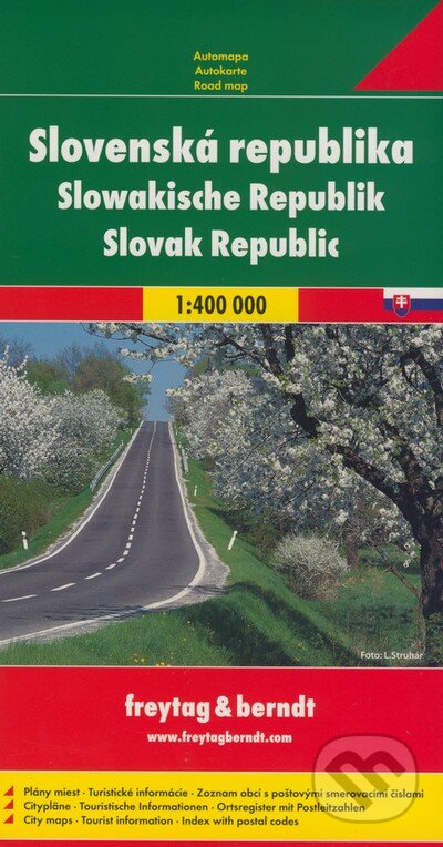 Slovenská republika 1:400 000 (freytag&berndt). freytag&berndt Slovenská republika 1:400 000 (freytag&berndt). freytag&berndt