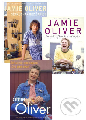 Jamie Oliver - komplet 3 kníh - Jamie Oliver, Spektrum grafik, 2008
