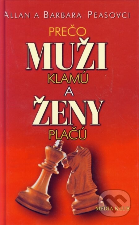 Kniha: Prečo muži klamú a ženy plačú (Allan Pease a Barbara Pease). Ikar, 2003 Kniha: Prečo muži klamú a ženy plačú (Allan Pease a Barbara Pease). Ikar, 2003