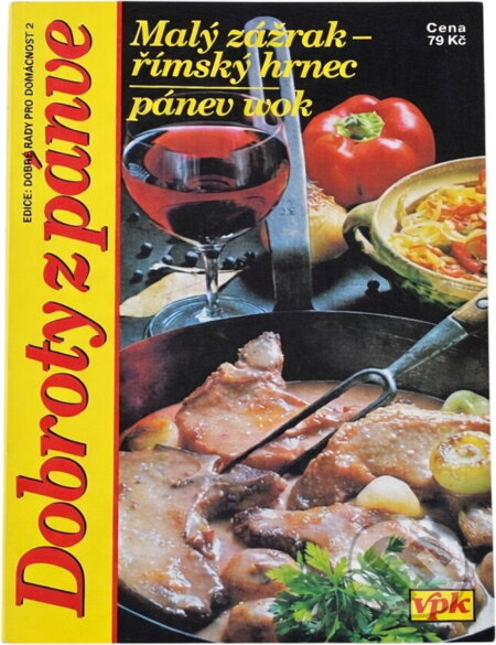 Kniha: Dobroty z pánve (Jarmila Mandžuková). , 2000 Kniha: Dobroty z pánve (Jarmila Mandžuková). , 2000