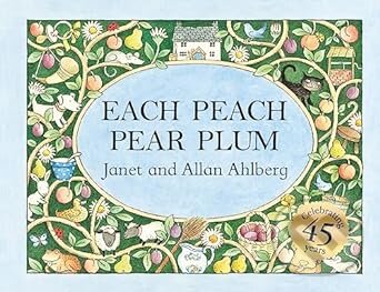 Kniha: Each Peach Pear Plum (Allan Ahlberg). Puffin Books, 1989 Kniha: Each Peach Pear Plum (Allan Ahlberg). Puffin Books, 1989