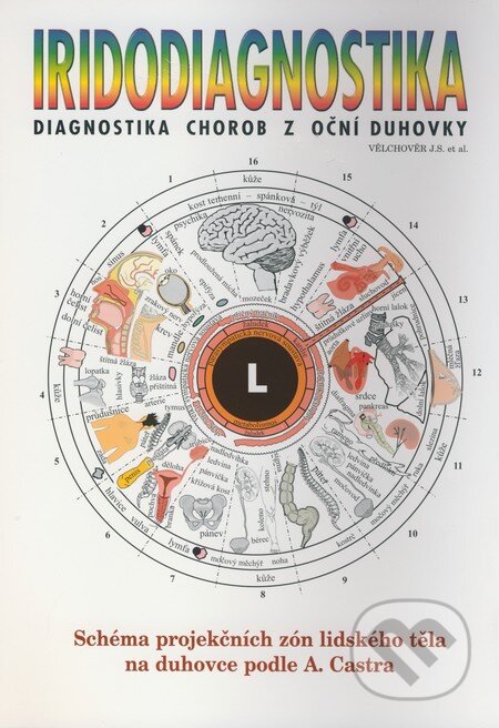 Kniha: Iridodiagnostika - Diagnostika chorob z oční duhovky (J.S. Vělchověr a kolektív). Eko-konzult, 2005 Kniha: Iridodiagnostika - Diagnostika chorob z oční duhovky (J.S. Vělchověr a kolektív). Eko-konzult, 2005