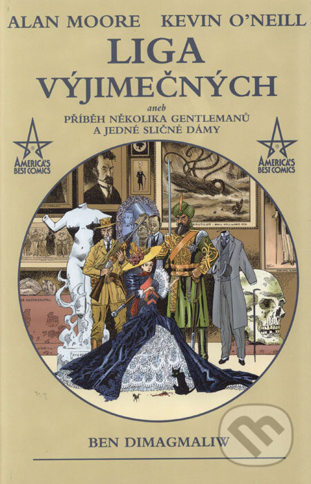 Kniha: Liga výjimečných I (Alan Moore a Kevin O‘Neill). BB/art, Crew, 2002 Kniha: Liga výjimečných I (Alan Moore a Kevin O‘Neill). BB/art, Crew, 2002
