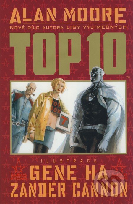 Kniha: TOP 10 (Kniha první) (Alan Moore). BB/art, 2003 Kniha: TOP 10 (Kniha první) (Alan Moore). BB/art, 2003