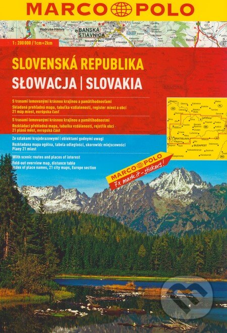 Kniha: Slovenská republika 1:200 000/1cm=2km (Marco Polo). Marco Polo Kniha: Slovenská republika 1:200 000/1cm=2km (Marco Polo). Marco Polo