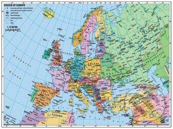 Európska politická mapa, Ravensburger
