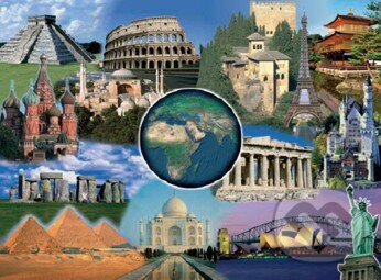 Puzzle: Nové divy sveta (Ravensburger). Ravensburger Puzzle: Nové divy sveta (Ravensburger). Ravensburger