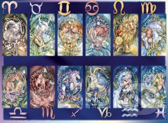Puzzle: Znamenia zverokruhu (Ravensburger). Ravensburger Puzzle: Znamenia zverokruhu (Ravensburger). Ravensburger