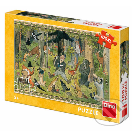 Puzzle: Josef Lada - Hajného sen (Josef Lada). Dino Puzzle: Josef Lada - Hajného sen (Josef Lada). Dino