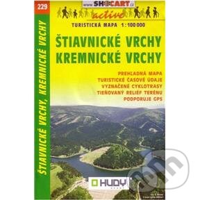 Štiavnické vrchy, Kremnické vrchy 1: 100 000 (SHOCart). SHOCart, 2019 Štiavnické vrchy, Kremnické vrchy 1: 100 000 (SHOCart). SHOCart, 2019