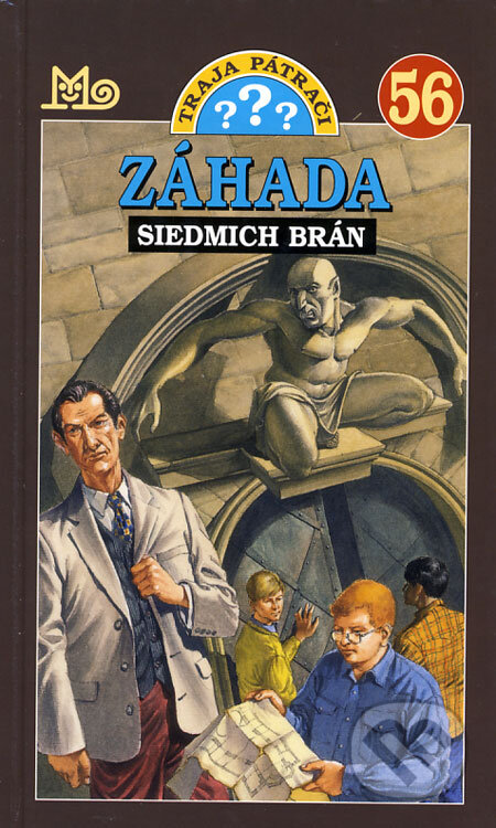 Kniha: Traja pátrači 56 - Záhada siedmich brán (André Marx). Slovenské pedagogické nakladateľstvo - Mladé letá, 2008 Kniha: Traja pátrači 56 - Záhada siedmich brán (André Marx). Slovenské pedagogické nakladateľstvo - Mladé letá, 2008