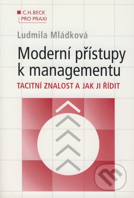 Kniha: Moderní přístupy k managementu (Ludmila Mládková). C. H. Beck, 2005 Kniha: Moderní přístupy k managementu (Ludmila Mládková). C. H. Beck, 2005
