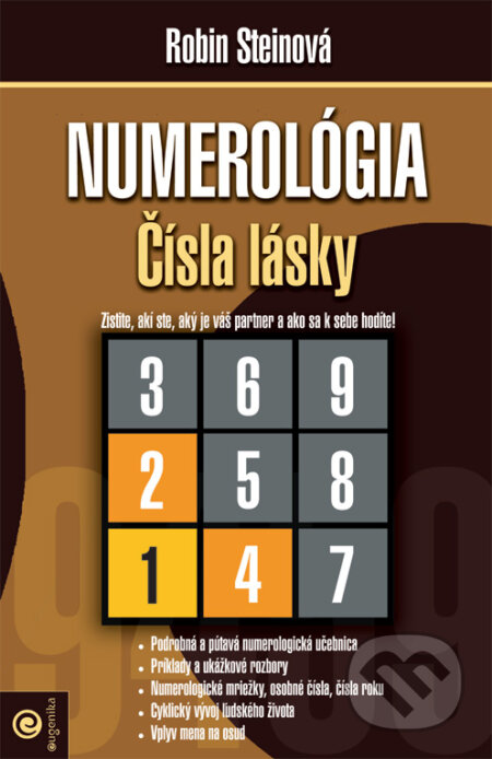 Kniha: Numerológia - Čísla lásky (Robin Stein), 2008 Kniha: Numerológia - Čísla lásky (Robin Stein), 2008