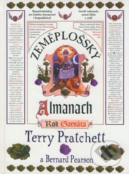 Kniha: Zeměplošský almanach (Bernard Pearson a Terry Pratchett). Talpress, 2008 Kniha: Zeměplošský almanach (Bernard Pearson a Terry Pratchett). Talpress, 2008