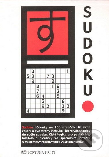 Kniha: Sudoku (Fortuna Print). Fortuna Print, 2006 Kniha: Sudoku (Fortuna Print). Fortuna Print, 2006