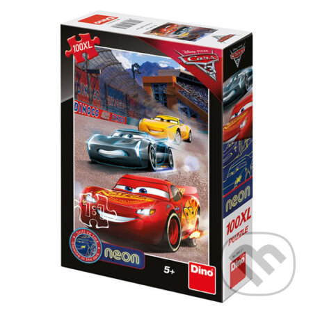 Puzzle: Auta 3 - Vítězné kolo (Dino). Dino Puzzle: Auta 3 - Vítězné kolo (Dino). Dino