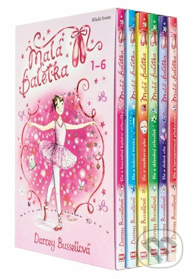 Kniha: Balíček 6ks Malá baletka 1-6 díl v boxu (Darcey Bussell). Mladá fronta, 2016 Kniha: Balíček 6ks Malá baletka 1-6 díl v boxu (Darcey Bussell). Mladá fronta, 2016
