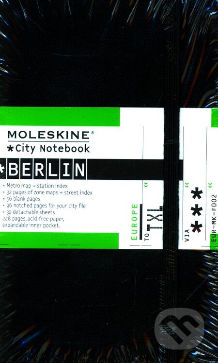 Moleskine CITY - malý zápisník Berlín (čierny), Moleskine, 2007