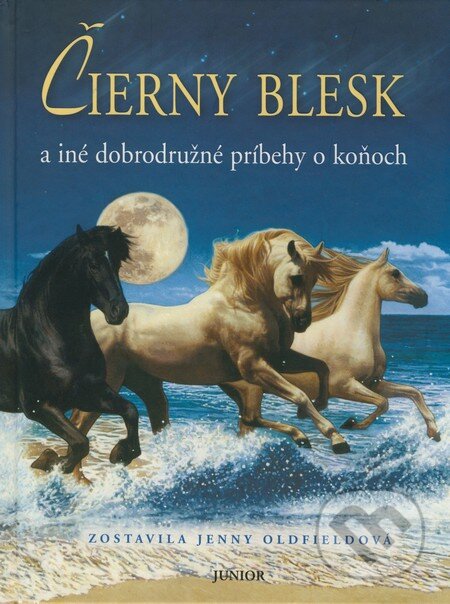 Kniha: Čierny Blesk a iné dobrodružné príbehy o koňoch (Jenny Oldfieldová). Fortuna Junior, 2008 Kniha: Čierny Blesk a iné dobrodružné príbehy o koňoch (Jenny Oldfieldová). Fortuna Junior, 2008