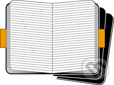 Moleskine - sada 3 stredných linajkových zošitov (čierna väzba) (Moleskine). Moleskine, 2007 Moleskine - sada 3 stredných linajkových zošitov (čierna väzba) (Moleskine). Moleskine, 2007